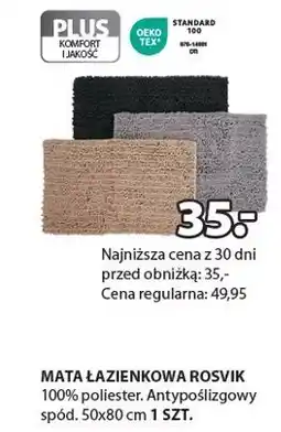 JYSK Mata łazienkowa Rosvik oferta