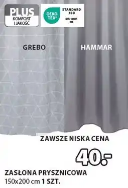 JYSK Zasłona prysznicowa oferta