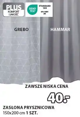 JYSK Zasłona prysznicowa oferta