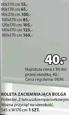 JYSK Roleta zaciemniająca oferta