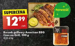 Biedronka Boczek grillowy american bbq Czas na grill oferta