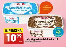 Biedronka Lody czekoladowe Mlekovita wypasione oferta