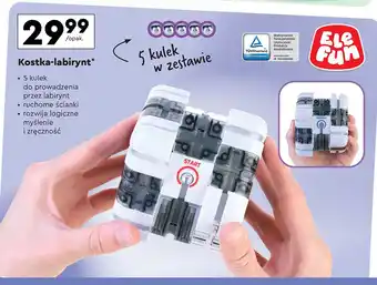 Biedronka Kostka labirynt Elefun oferta