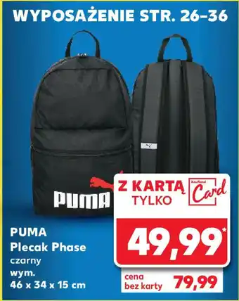 Kaufland PUMA Plecak Phase oferta