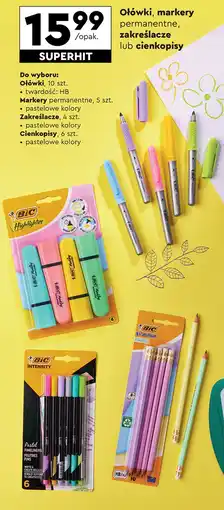 Biedronka Ołówek hb pastel Bic Evolution oferta