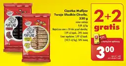 Biedronka Ciastka mafijne lemon Twoje Słodkie Chwile oferta