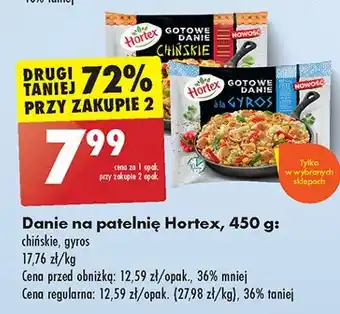 Biedronka Danie a'la gyros Hortex Gotowe oferta