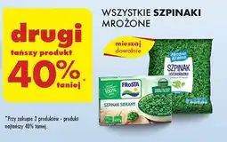 Biedronka Szpinak siekany bez przypraw Frosta oferta