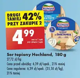 Biedronka Ser topiony mixtett Hochland oferta