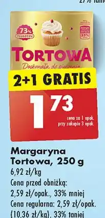 Biedronka Margaryna roślinna Tortowa (Biedronka) oferta