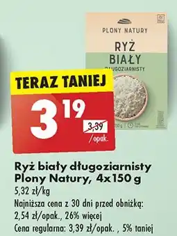 Biedronka Ryż biały długoziarnisty Plony Natury oferta