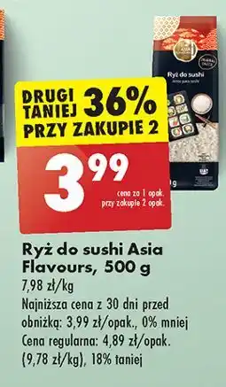 Biedronka Ryż do sushi Asia Flavours oferta