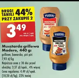 Biedronka Musztarda piri Madero oferta