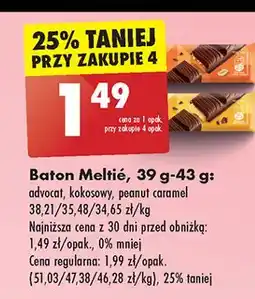 Biedronka Baton advocat Meltie oferta