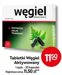 Tabletki Węgiel Aktywowany 1 opak.20 kapsułek