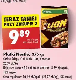 Biedronka Płatki śniadaniowe Lion oferta