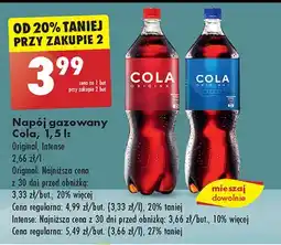 Biedronka Napój Cola Original oferta