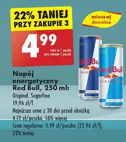 Biedronka Napoj energetyczny Red Bull oferta