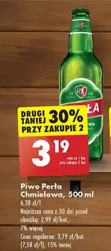 Biedronka Piwo Perła Chmielowa oferta