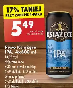 Biedronka Piwo Książęce Ipa oferta