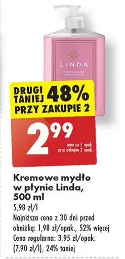 Biedronka Mydło w płynie floral harmony Linda oferta