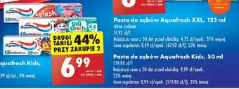 Biedronka Pasta do zębów 6-8 lat Aquafresh My Big Teeth oferta