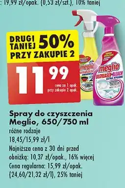 Odtłuszczacz w sprayu lemon Meglio