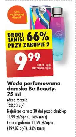Biedronka Woda perfumowana Be Beauty Love Essence oferta