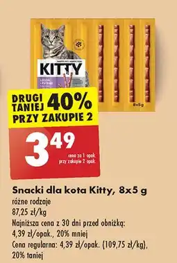 Biedronka Snacki dla kota Kitty oferta