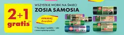 Biedronka Worki na śmieci flex 60l Zosia Samosia oferta