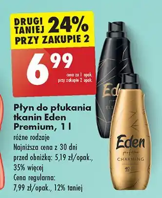 Biedronka Płyn do płukania elegant Eden Perfume oferta