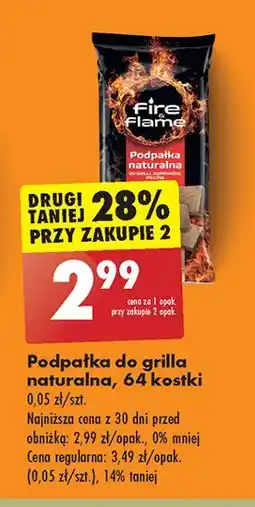 Biedronka Podpałka naturalna Fire & Flame oferta
