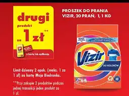 Biedronka Proszek do prania kolor Vizir oferta