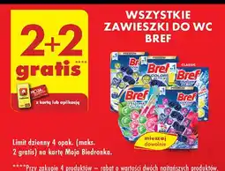 Biedronka Zawieszka do wc cytryna Bref Color Aktiv (Wcześniej Blue Active) oferta
