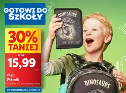 Lidl Piórnik dinosaur Paso oferta