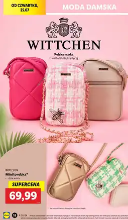 Lidl Minitorebka Wittchen oferta