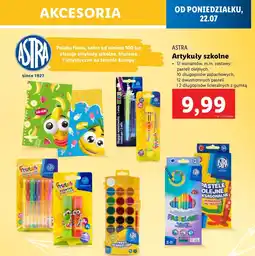 Lidl Farby akwarelowe Astra oferta