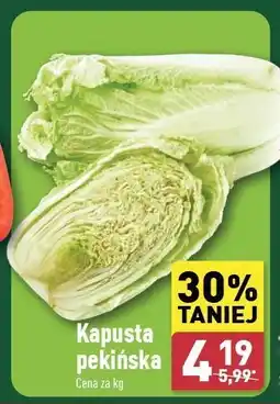 ALDI Kapusta pekińska oferta