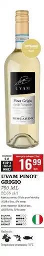 Biedronka Wino Uvam Pinot Grigio oferta