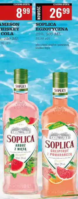 Biedronka Wódka Soplica Arbuz Z Miętą oferta