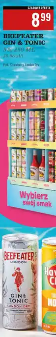 Biedronka Gin Beefeater London Dry oferta