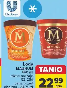 Carrefour Lody almond Algida Magnum oferta