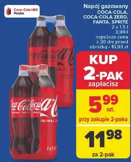 Carrefour Napój Coca-Cola oferta
