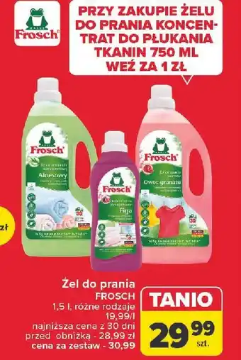 Carrefour Żel do prania owoc granatu Frosch oferta