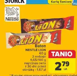 Carrefour Baton Lion White 2Pack oferta
