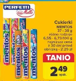 Carrefour Dropsy fanta Mentos Classic oferta