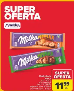 Carrefour Czekolada whole hazelnuts Milka Mmmax oferta