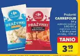Carrefour Prażynki solone Carrefour Classic oferta