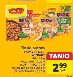 Carrefour Kurczak w sosie śmietanowo-ziołowym Winiary Pomysł Na oferta