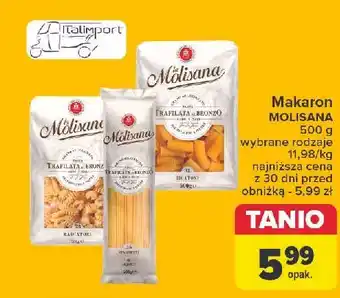 Carrefour Makaron spaghetii La Molisana oferta